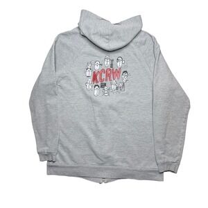 KCRW radio zip up jacket hoody